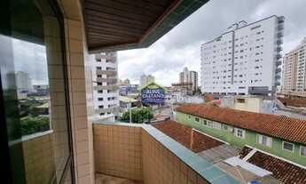 Imagem: 2 dorms, 02 sacadas, predio proximo a praia