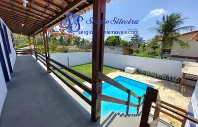 Imagem 2: Casa para aluguel por temporada no Porto das Dunas com 6 suítes e piscina privativa