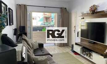 Imagem 2: Apartamento com 2 dormitórios à venda, 81 m² por R$ 395.000,00 - Boqueirão - Santos/SP