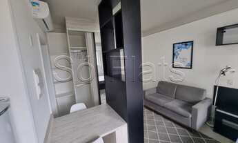 Imagem 3: Flat Atrium 24m² 1 dormitório 1 vaga para locação, mobiliado com 1x dormitório. Sem burocr