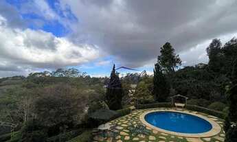 Imagem 2: Linda! Estilo Toscano com linda vista! 6 suítes, salão gourmet, piscina, sauna!