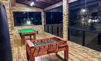 Imagem 6: CASA SOBRADO COM PSCINA, CHURRASQUEIRA, 20 COLCHÕES, JOGOS E GARAGEM GRANDE. COMPLETA!