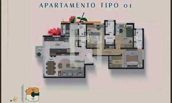 Imagem: Apartamento à Venda - Sion, 3 Quartos