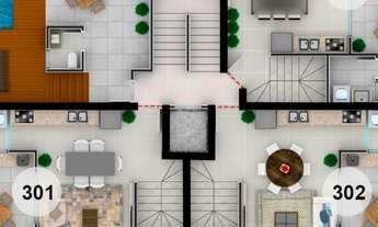 Imagem 7: Apartamento para Venda em Bombinhas, canto grande, 2 dormitórios, 2 suítes, 2 banheiros, 1