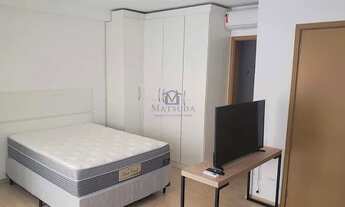 Imagem 3: AP 1 dorm, mobiliado, varanda no JD. Aquarius por R$ 2.700