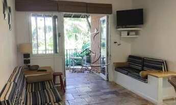 Imagem 3: Flat de 2 quartos em condomínio pé na areia na praia da Barra do Una