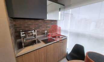 Imagem 4: Apartamento com 2 dormitórios para alugar, 61 m² por R$ 9.500,00/mês - Brooklin - São Paul