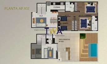 Imagem 7: Apartamento à venda, 3 quartos, 1 suíte, 2 vagas, Cruzeiro - Belo Horizonte/MG