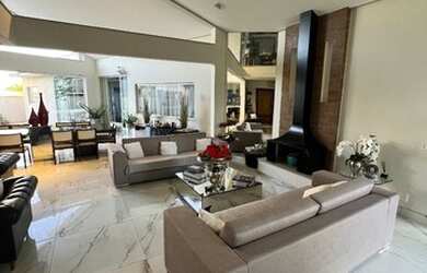 Imagem 3: Casa com 3 dormitórios para alugar, 456 m² por R$ 17.205,00/mês - Condomínio Royal Tennis