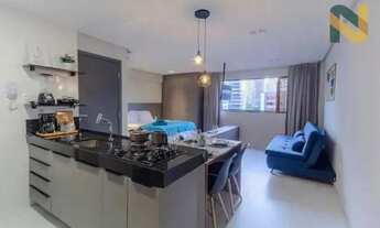 Imagem: Flat com 1 dormitório à venda, 42 m²