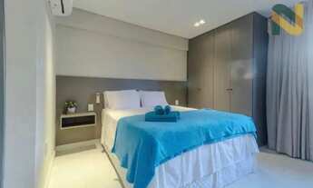 Imagem 2: Flat com 1 dormitório à venda, 42 m² por R$ 450.000,00 - Cabo Branco - João Pessoa/PB