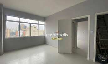 Imagem 6: Sala, 62 m² - venda por R$ 290.000,00 ou aluguel por R$ 2.441,00/mês - Centro - Santo Andr