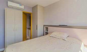 Imagem 7: Apartamento semi mobiliado, 2 dormitórios, 1 suíte e 1 vaga de garagem coberta no bairro M