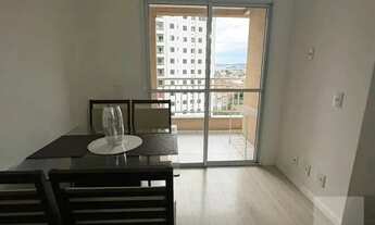 Imagem 3: Apartamento com varanda em prédio com lazer, semi mobiliado 2 dormitórios e 1 vaga - Granj