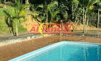 Imagem 2: Chácara com 12.800 m² no Mirante de Arujá - Via Pavimentada , Área toda cercada