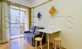 Imagem 4: Flat mobiliado na Paulista Classic à venda com vaga, lazer completo na Consolação