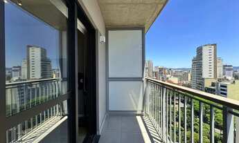 Imagem 2: Apartamento | Republica | 30 m² | Varanda | Andar Alto