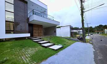 Imagem 3: Casa duplex Sobrado Condomínio Quinta das Marinas Ponta Negra 4 Suítes 360M² Piscina Finan