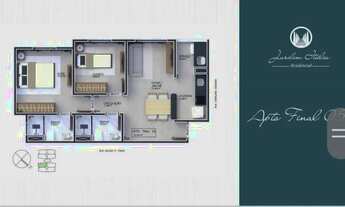 Imagem 2: Apartamentos na Planta 2/4 Financiamento c/ a com a contrutora BAIRRO AUGUSTA