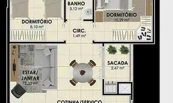 Imagem 2: GARDEN HOME RESORT 2 Qtos no Pedra Branca