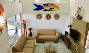 Imagem 2: Flat 73m2, 2 dormitórios, mobiliado no Ancorar Flat Resort na Praia do Cupe em Porto de Ga