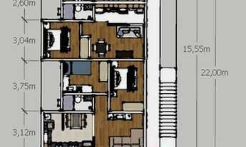 Imagem 3: Terreno plano com Projeto para 9 aptos