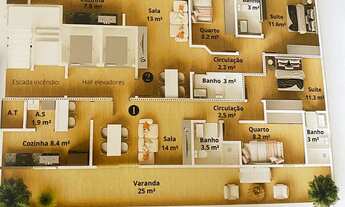 Imagem 6: Apartamento para venda 67 m2 em Jardim Camburi