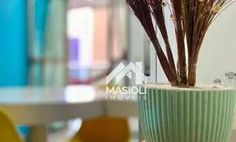 Imagem 3: Apartamento com 1 dormitório para alugar, 45 m² por R$ 3.725,00/mês - Praia da Costa - Vil