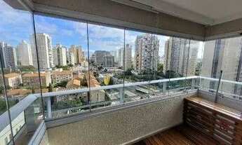 Imagem 2: Apartamento com 1 dormitório para alugar, 37 m² por R$ 3.970,00/mês - Brooklin Paulista