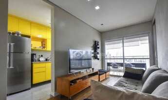 Imagem: Flat com 1 dormitório para alugar, 49 m²