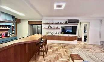 Imagem 4: 3S 3V 137 M2 LAVABO AREA DE SERVIÇO E BANHEIRO EMPREGADA VARANDA GOURMET ENVIDRAÇADA VAGA