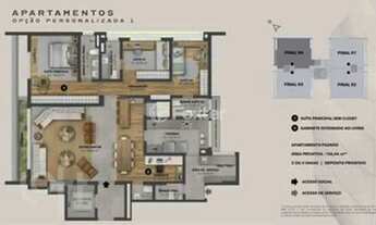 Imagem 6: Apartamento à venda em Boa Vista com 156 m², 3 quartos, 3 suítes, 3 vagas