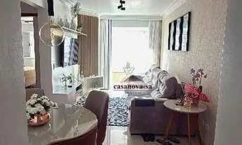 Imagem 2: Apartamento com 3 dormitórios para alugar, 92 m² por R$ 6.006/mês - Centro - São Bernardo