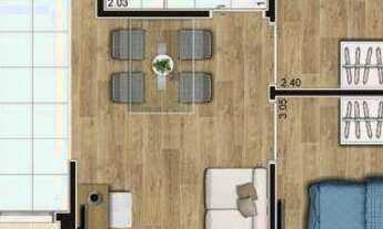 Imagem 5: Apartamento com 2 dormitórios à venda, 42 m² por R$ 373.200 - Vila Guaca - São Paulo/SP