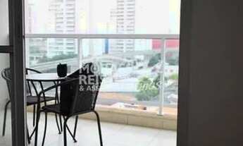 Imagem 4: Apartamento com 1 suíte, 1 banheiro cozinha e terraço. 1 vaga de garagem. Condomínio com e