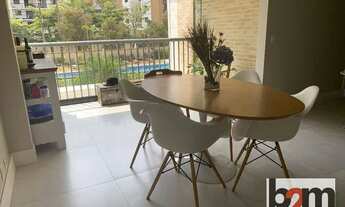 Imagem 5: Apartamento com 3 dormitórios sendo 1 suíte com sala integrada ao terraço à venda, 86 m² p