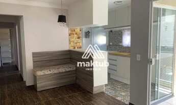 Imagem 3: Apartamento com 2 dormitórios para alugar, 52 m² por R$ 2.550,83/mês - Vila Assunção - San