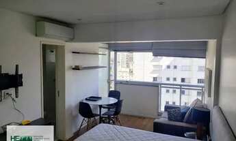 Imagem 2: Apartamento com 1 dormitório para alugar, 38 m² por R$ 3.599,85/mês - Campo Belo - São Pau
