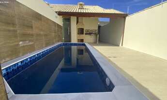 Imagem 2: R$ 299 MIL !!!! OPORTUNIDADE! LANÇAMENTO CASA COM PISCINA GRANDE 2 DORMITÓRIOS, CHURRASQUE