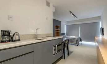 Imagem 4: Apartamento com 1 dormitório para alugar, 30 m² por R$ 5.158,80/mês - Petrópolis - Porto A