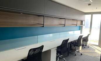 Imagem: Sala comercial mobiliada e equipada