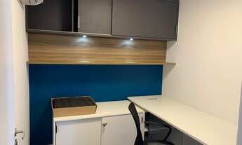 Imagem 2: Sala comercial mobiliada e equipada