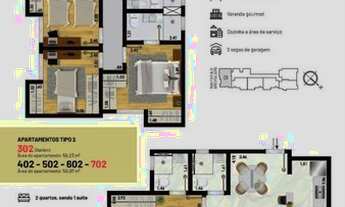 Imagem 3: Apartamento à venda, 53 m² por R$ 325.000,00 - Santa Catarina - Juiz de Fora/MG