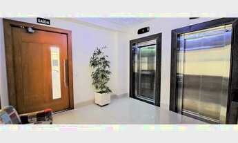 Imagem 3: Amplo apartamento no Embaré com 94,3 m² AU, 2 suítes, 3º dorm. reversível e 1 vaga demarca