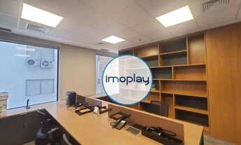 Imagem 2: Escritório corporativo mobiliado, 218 m² em prédio alto padrão no Itaim Bibi