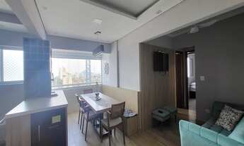 Imagem 1: Belíssimo apartamento mobiliado e decorado, 2 quartos, vista para o mar- Vera Cruz-Mongagu