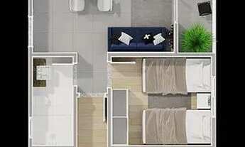 Imagem 7: Apartamento com 2 dormitórios para alugar, 55 m² por R$ 1.686/mês - Itoupava Central - Blu