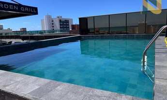 Imagem 6: Flat com 1 dormitório à venda, 42 m² por R$ 450.000,00 - Cabo Branco - João Pessoa/PB