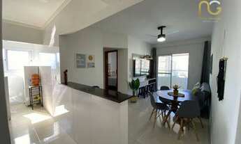 Imagem 2: Apartamento com 1 dormitório à venda, 52 m² por R$ 329.000,00 - Vila Guilhermina - Praia G