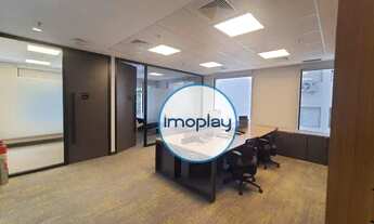 Imagem 3: Escritório corporativo mobiliado, 218 m² em prédio alto padrão no Itaim Bibi